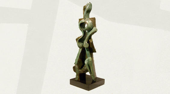 archipenko, donna che cammina, 1918